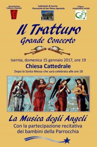 Il Tratturo in concerto nella Cattedrale di Isernia domenica 15 gennaio - Molise News 24 (Blog)