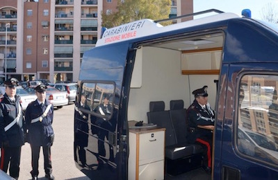 stazione mobile Carabinieri