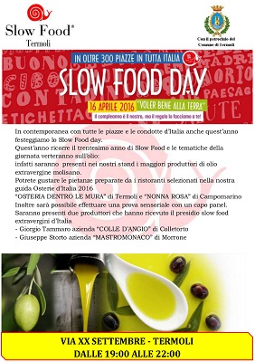 Slow food 2016 a Termoli locandina