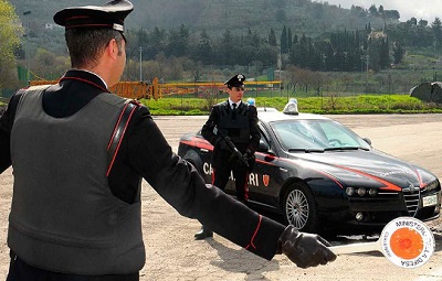 posto di blocco Carabinieri