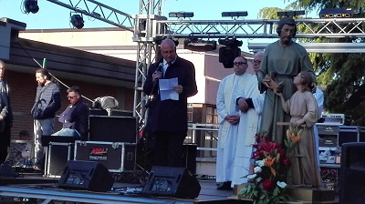 intervento del sindaco di Campobasso alla Festa di San Giuseppe Artigiano