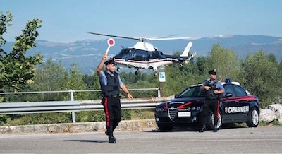 Carabinieri in azione