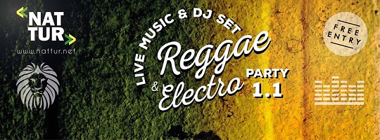 Reggae & Electro Party 1.1 con i Rhomanife