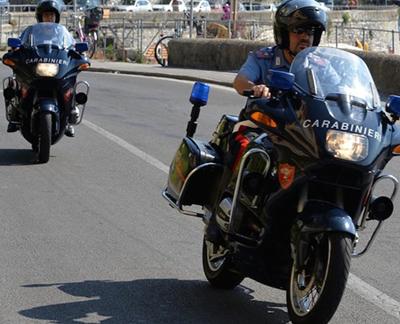 Carabinieri in moto