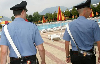carabinieri piscina