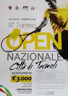 III TORNEO OPEN DI TENNIS TERMOLI