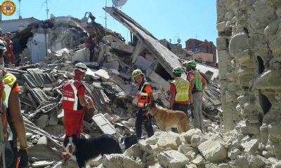 Terremoto Amatrice, intervento Corpo Nazionale Soccorso Alpino e Speleologico Molise