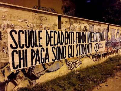 Protesta Blocco Studentesco