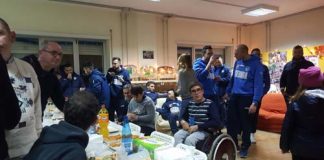 Visita dell'Isernia Calcio a 5 alla cooperativa LAI