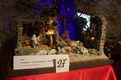 Termoli - presepe vincitore Mostra di natività al Castello Svevo
