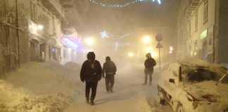 Neve ad Agnone (foto Vittorio Labanca)