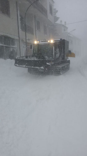 foto soccorso Carabinieri neve