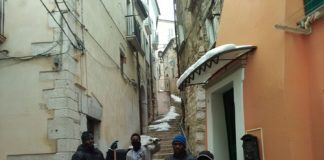 migranti pulizie strade Campobasso