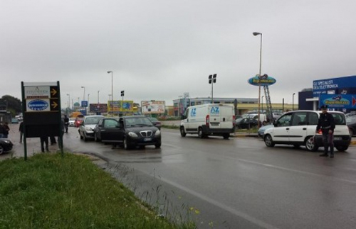 nuova rotonda in via Corsica a Termoli