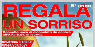 Isernia, domenica 9 e martedì 11 aprile CasaPound organizza raccolta uova di Pasqua per i bambini dell’AFaSeV