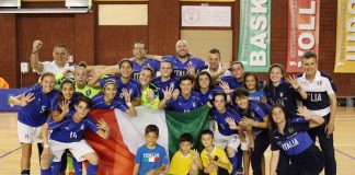 Italy v Russia - U17 Women Futsal Tournament