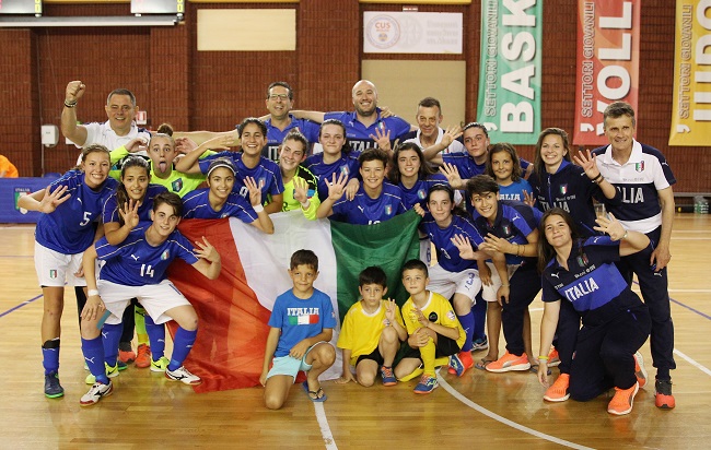 Italy v Russia - U17 Women Futsal Tournament