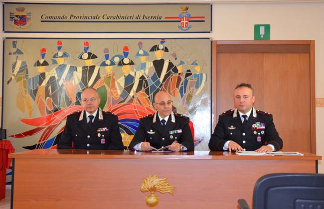 foto conferenza Carabinieri