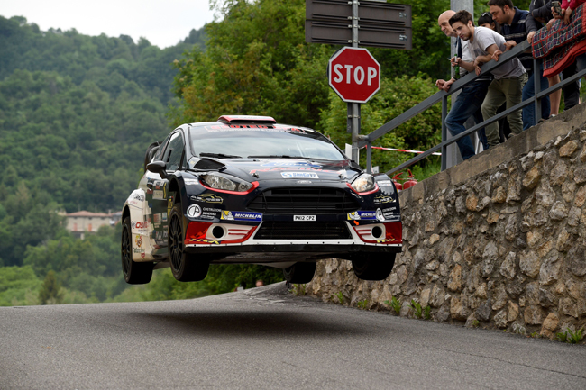 Giuseppe Testa, Massimo Bizzocchi (Ford Fiesta WRC #6)