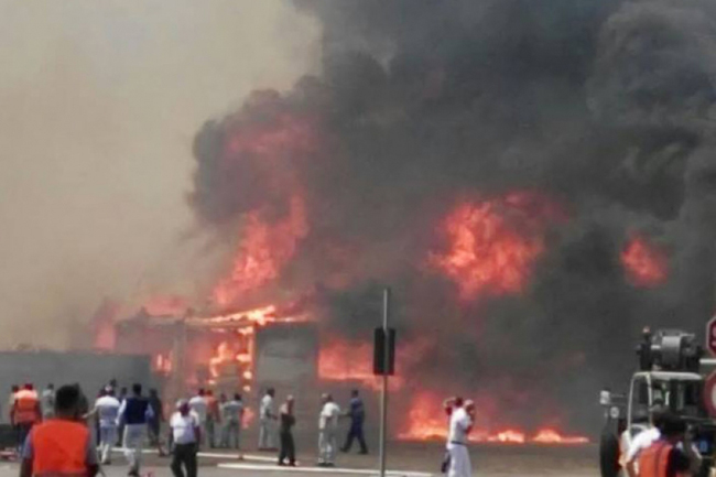 Termoli, emergenza incendi