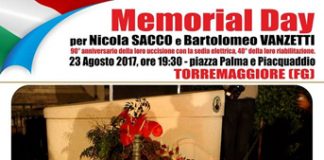Memorial Day - Torremaggiore 23.08.2017