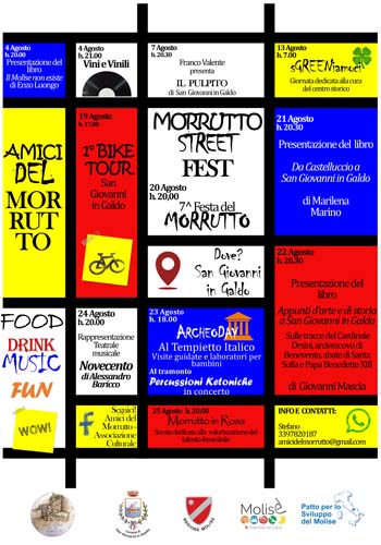 Morrutto Street Fest Locandina
