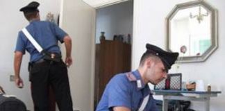 foto perquisizione appartamento