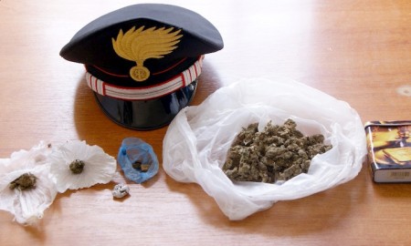 Isernia, marijuana nella busta di patatine: fermato un 20enne