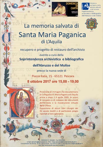 Domenica di carta, resoconto recupero Santa Maria Paganica-L'Aquila