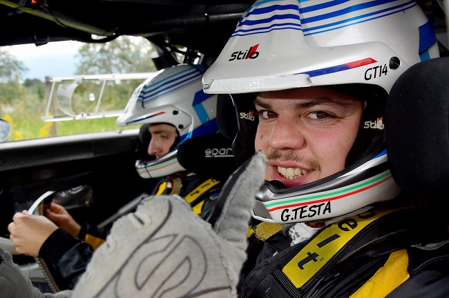 Rally, il driver molisano Giuseppe Testa torna nel CIR