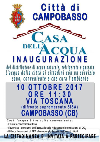 Manifesto Inaugurazione Campobasso