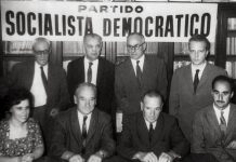 Luis Nuncio a riunione partito socialista democratico