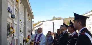 foto commemorazione defunti Carabinieri