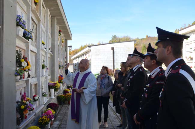 foto commemorazione defunti Carabinieri