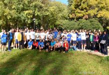 giovani runners dell'I.I.S.S. Alfano