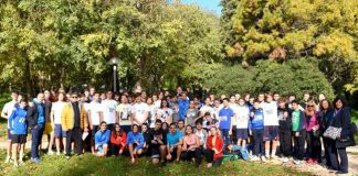 giovani runners dell'I.I.S.S. Alfano