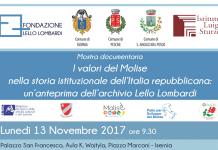 i valori del Molise mostra