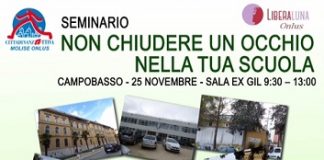 non chiudere un occhio nella tua scuola