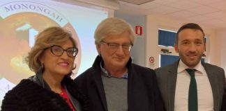 premiazione Mancini con Associazione Culturale Monongah