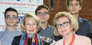 premiazione dell'I.I.S.S. Alfano