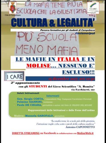 Le Mafie in Italia e in Molise…nessuno escluso