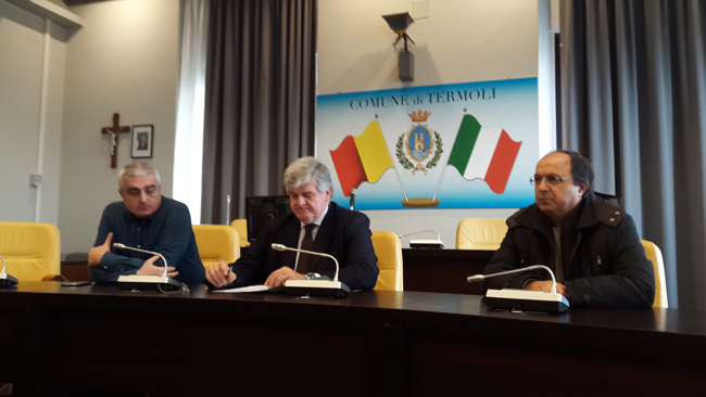 Termoli, presentazione di due nuove rotatorie in città