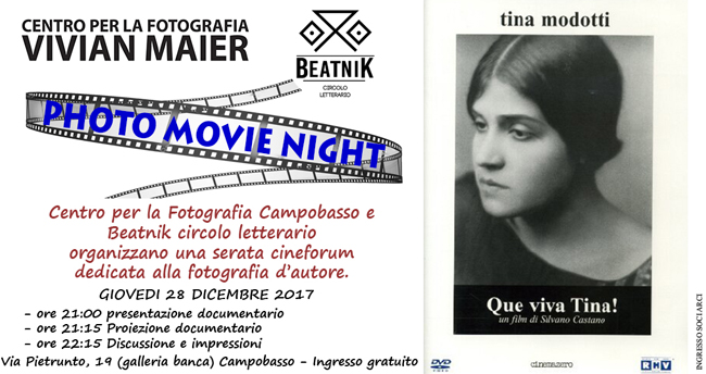 Photo Movie Night 4, giovedì 28 dicembre a Campobasso