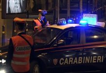 Carabinieri servizio notturno