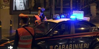 Carabinieri servizio notturno