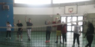 badminton, percorso didattico