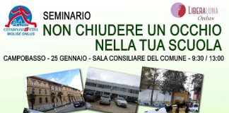 non chiudere un occhio sulla tua scuola