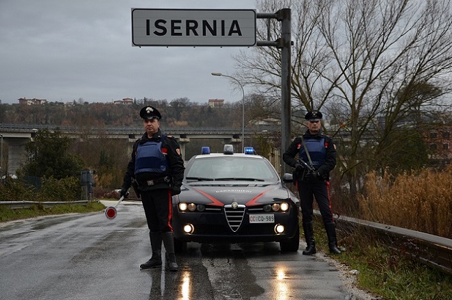 Isernia, scatta l'antifurto satellitare di un'auto ma era un falso allarme