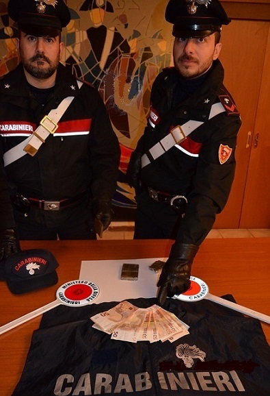 Isernia, operazione antidroga: sequestrati 200 grammi di hashish