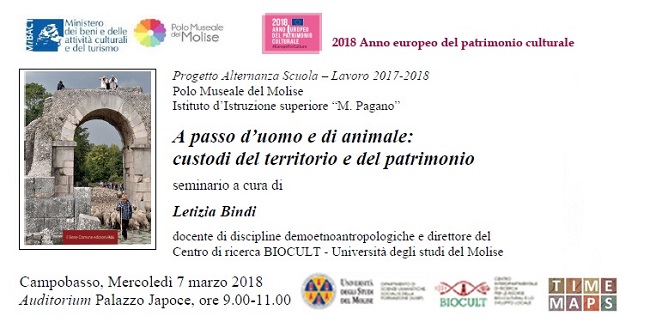 A passo d'uomo e di animale: seminario il 7 marzo a Campobasso